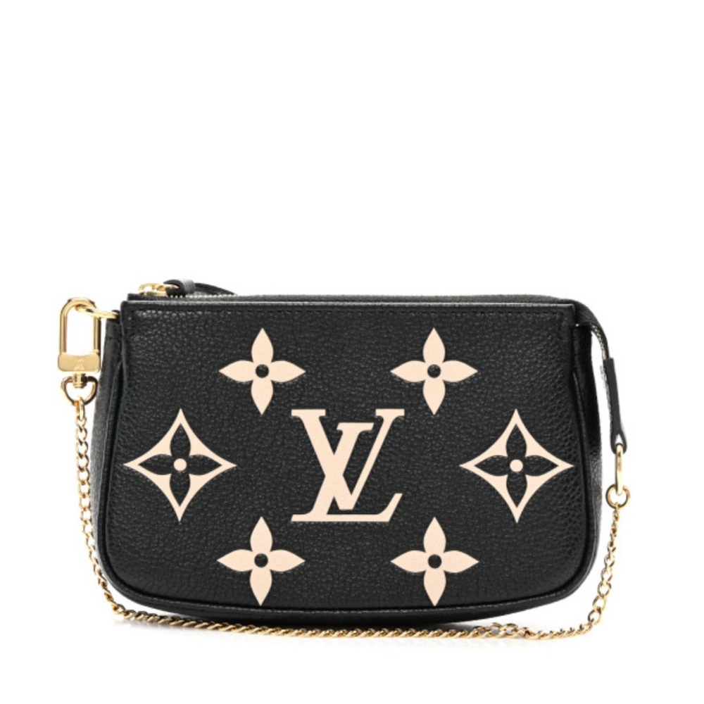 Louis Vuitton Empreinte Monogram Mini Pochette Accessories Black